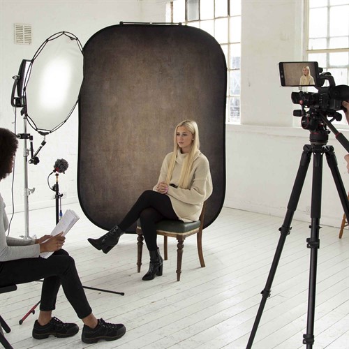 Mångsidig tygbakgrund, enkel hantering