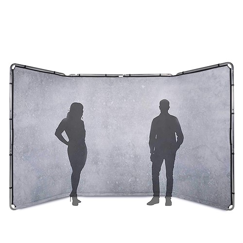 Höjd hela 4 meter monterad på ram (ingår ej)