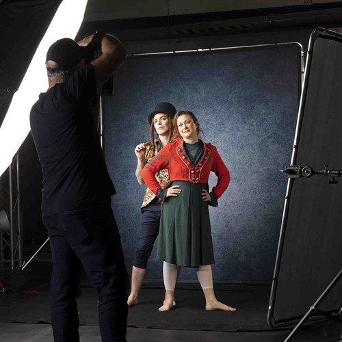 Manfrotto hopfällbar tygbakgrund 2x2,3 meter