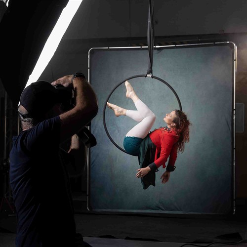 Manfrotto hopfällbar tygbakgrund 2x2,3 meter