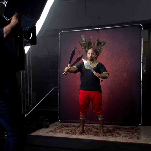 Manfrotto hopfällbar tygbakgrund 2x2,3 meter