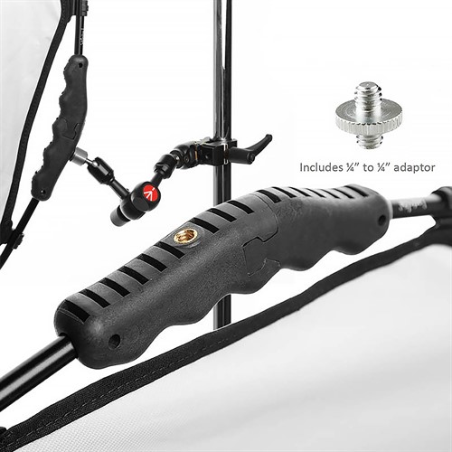 Tillbehörsfäste, 1/4 gänga