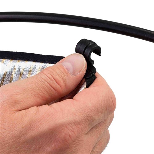 Lätt att montera och byta dukar