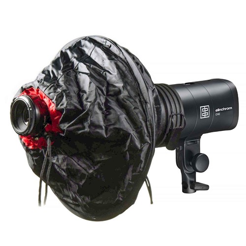 Hållare för studioblixt finns som tillbehör