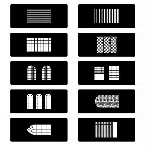 Spekular Light Blaster Creative Kit - Windows Gobo Kit