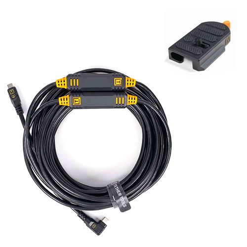 TetherGuard & Cable Kit USB-C Right 9.4m | Black