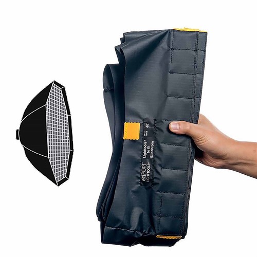 Enkel att montera och packa ned.