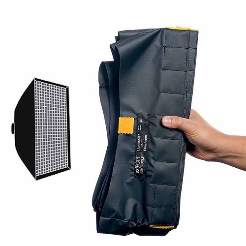 Enkel att montera och packa ned.