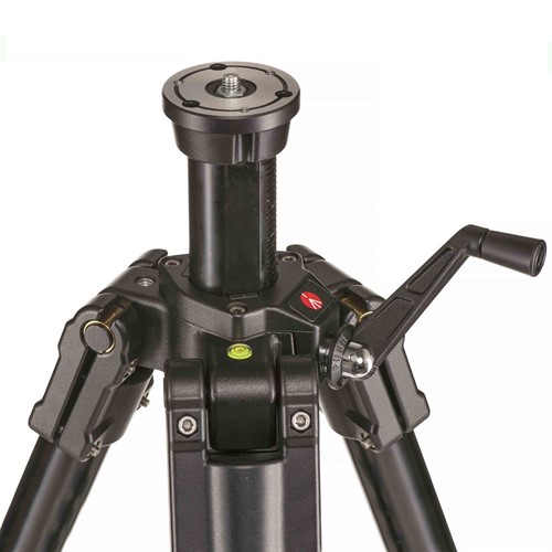 Stativets mittpelare har vev