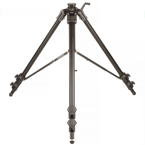Stativbenen har stag för extra stabilitet