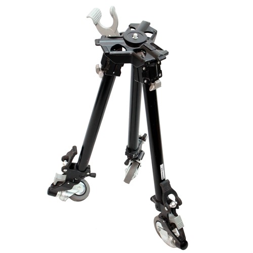 Stativvagnen är enkel att vika ihop