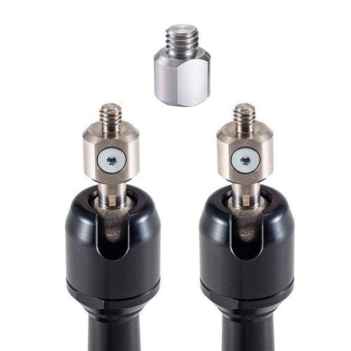 Skruvgänga 1/4 samt 1 st adapter 3/8 skruvgänga