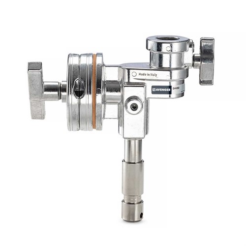 Monteras på Avenger stativ