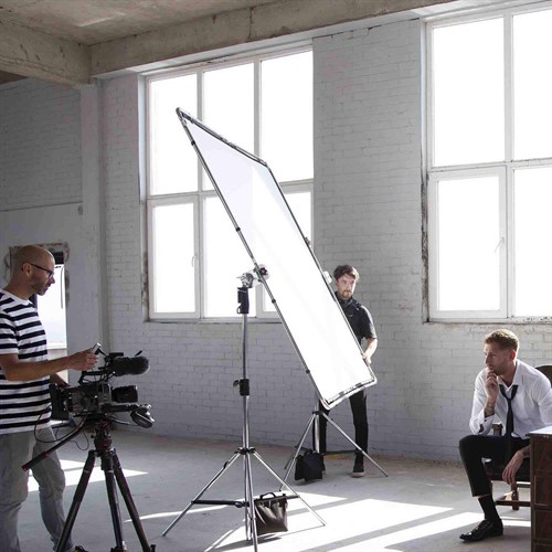 Både för studio och utomhus