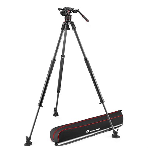 Manfrotto Videostativ Kit med Pro Videohuvud | MVK608SNGFC