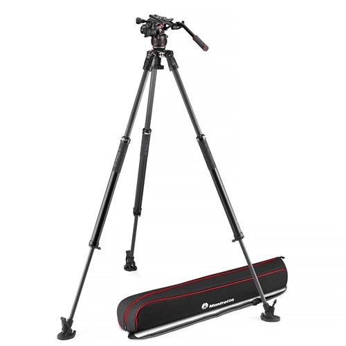 Manfrotto Videostativ Kit med Pro Videohuvud | MVK612SNGFC