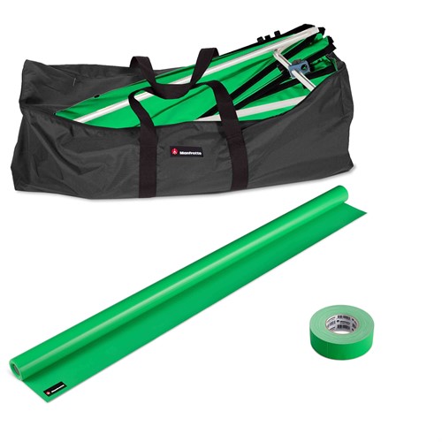 Green Screen Studiobakgrund 4 meter, Manfrotto