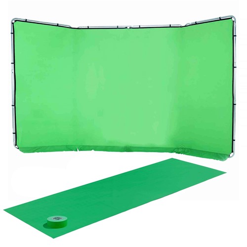 Green Screen Studiobakgrund 4 meter, Manfrotto