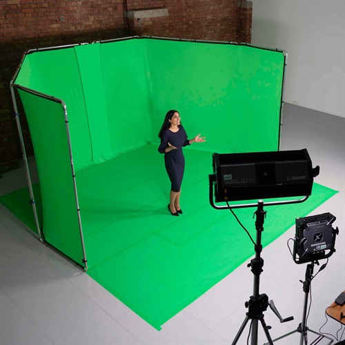 Green Screen Studiobakgrund 8 meter | Manfrotto