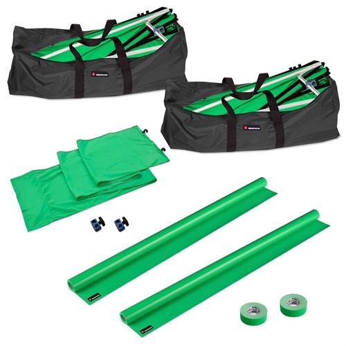 Green Screen Studiobakgrund 8 meter, Manfrotto