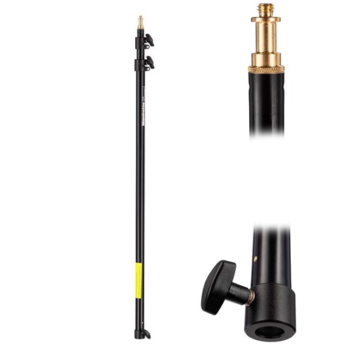 Manfrotto Extension Belysningsstativ Svart