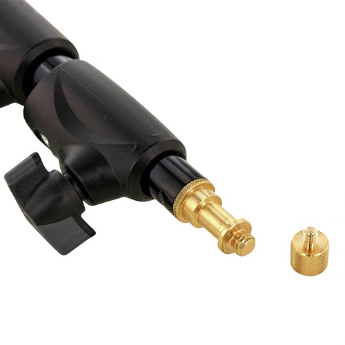 Equipped with spigot and removable adapter