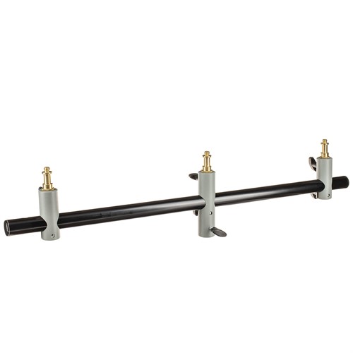 1-3 tillbehör kan monteras på ett stativ.