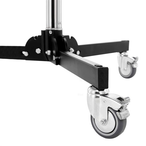 Stora, låsbara hjul