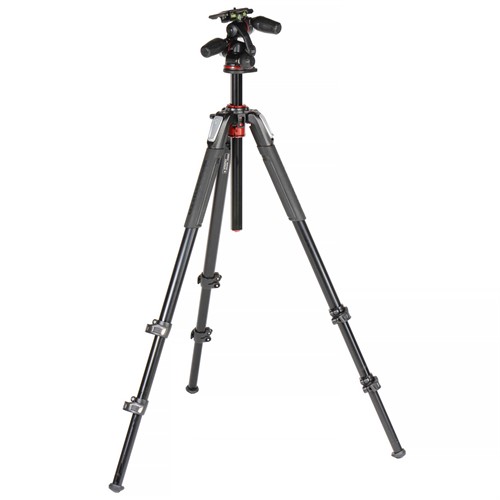 Manfrotto Kamerastativ MK055XPRO3-3W Kit Aluminium