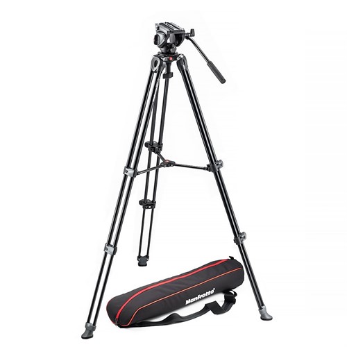 Manfrotto MVK500AM Triopod w Fluid Video Head Aluminium