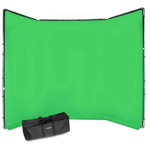 Manfrotto Panorama Bakgrund 4x2.9m Chroma Key Grön