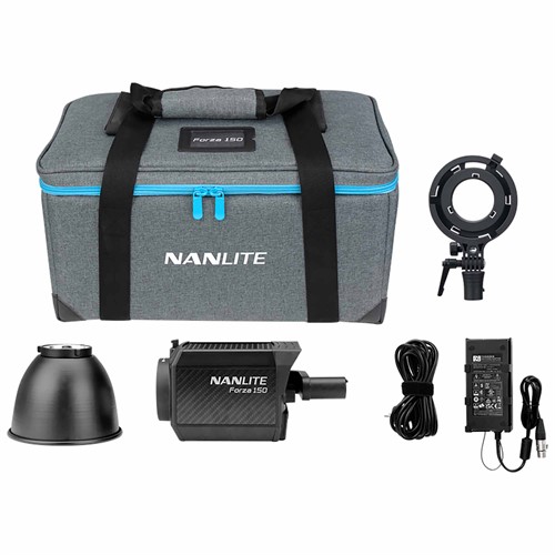 Nanlite Forza 150, delar som ingår