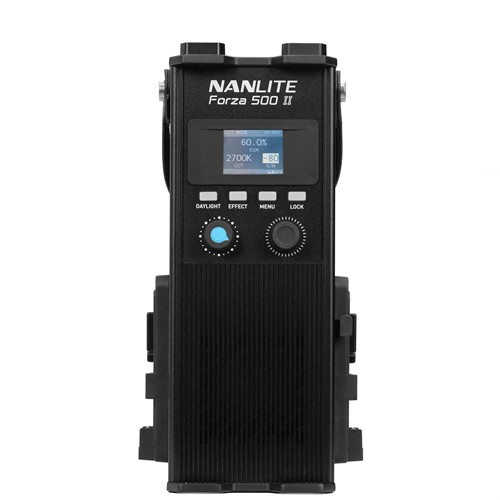 Separat nätdel med fäste för V-lock batterier