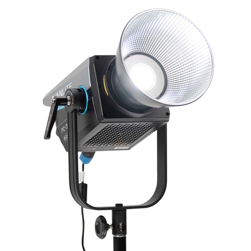 Ljustark videobelysning med kompakt storlek