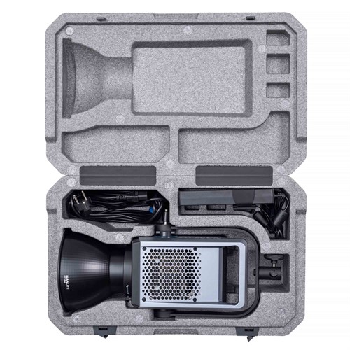 Formpressad förvaringsväska medföljer