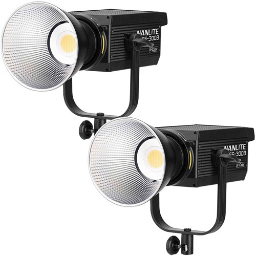 Nanlite FS-300B 2-Light Kit | Stands and Bag