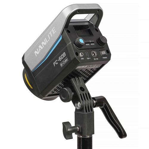 A flexible 180° tilting range