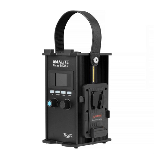 Separat nätdel med fäste för batteri