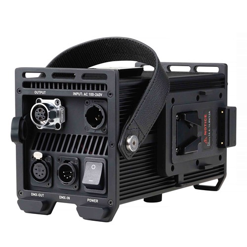 Nätdel med batterianslutning