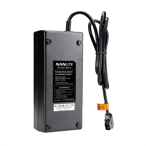 Nanlite Battery Charger V-Mount 26V | Single