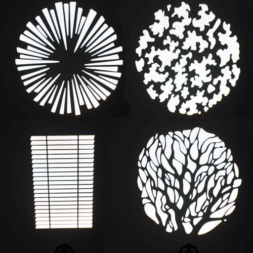 Gobo medföljer Nanlite Projektortillsats