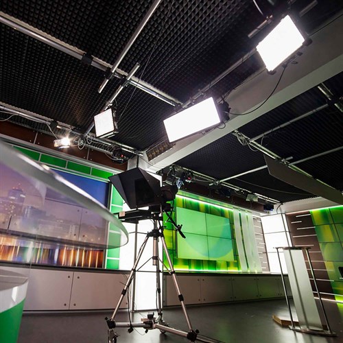 Professionella LED paneler för broadcast