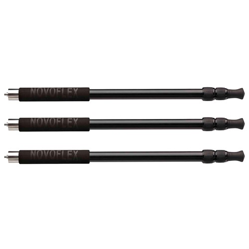 Novoflex QuadroLeg Stativben av aluminium, set 3