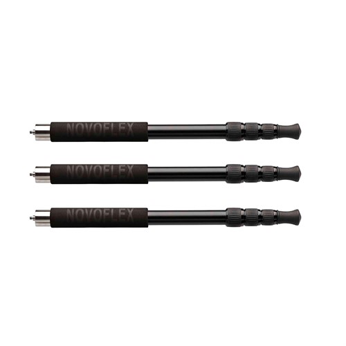 Novoflex QuadroLeg Stativben av aluminium, set 3
