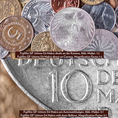 GF 120mm, utan med bälg