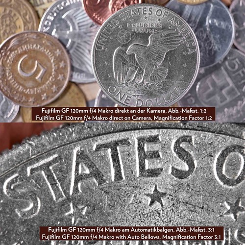 GF 120mm, utan med bälg