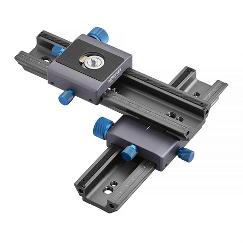 Novoflex Fokuseringsskena Dubbel-Kors | MiniConnect