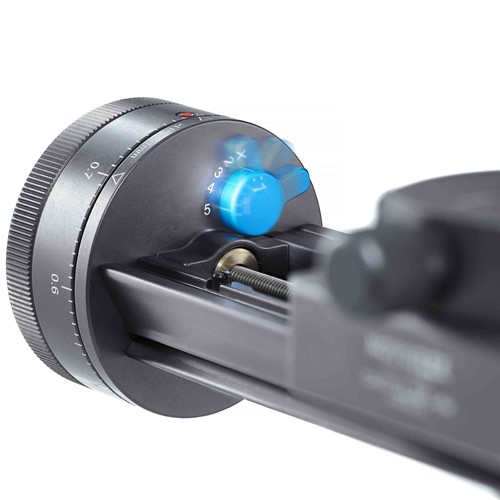 Anpassningsbar efter förstoringsgrad