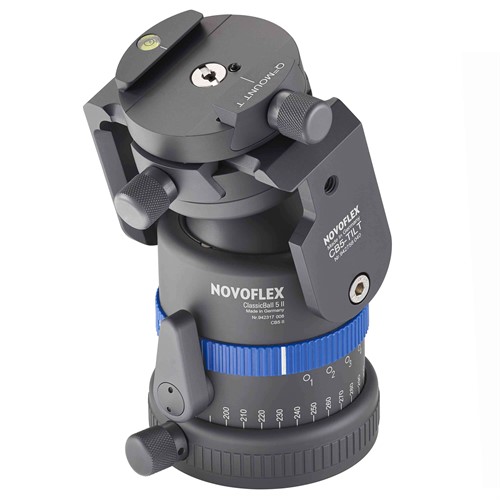 Stativhuvuv för videofotografering och panorma