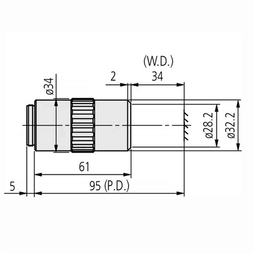 M Plan Apo 10x Microscope Lens